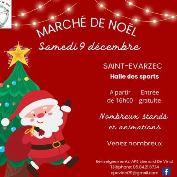 marché de noel saint évarzec