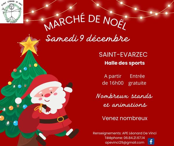 marché de noel saint évarzec